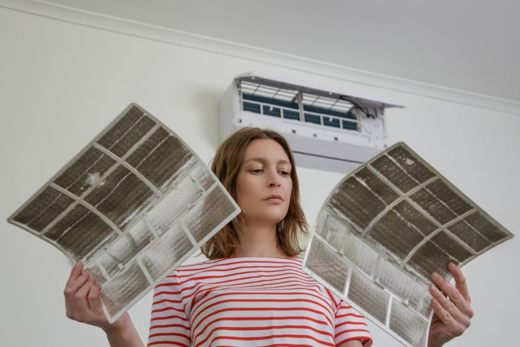 Dirty AC filters