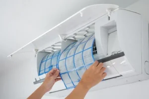 clean aircon filters